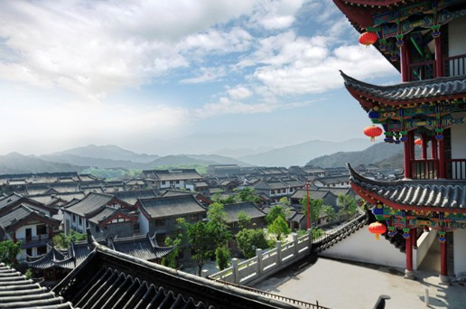 長壽古鎮(zhèn)實景